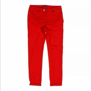 Vince Camuto reddish orange skinny pants